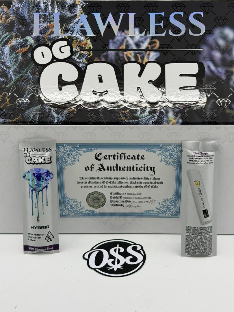 Flawless OG Cake 2G Disposable Flawless OG Cake 2G Disposable