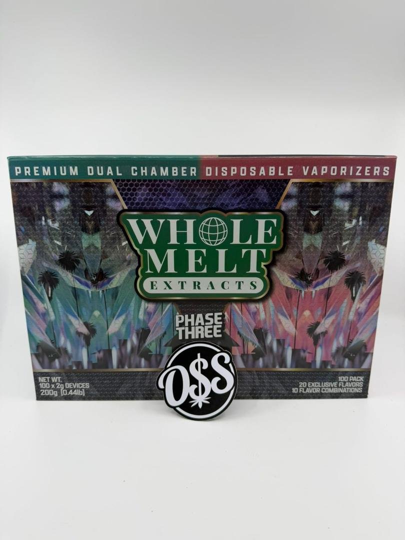 Whole Melt Extracts Phase Three 2G Disposable Whole Melt Extracts Phase Three 2G Disposable