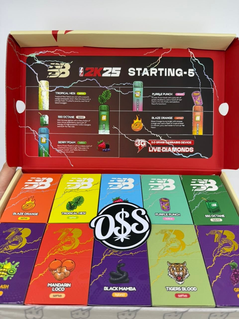 Buzzbar Disposable 3G 2K25 Edition Buzzbar Disposable 3G 2K25 Edition