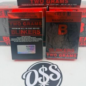 Blinkers The Face Of LA Disposable 2G Vape with Hash Hole