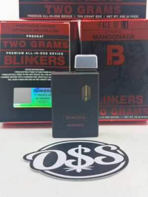 Blinkers The Face Of LA Disposable 2G Vape with Hash Hole