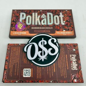 POLKADOT MUSHROOM CHOCOLATE BARS