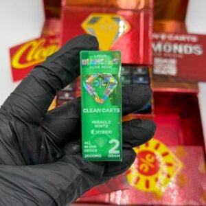 Clean Carts Spring Red 2G Disposable