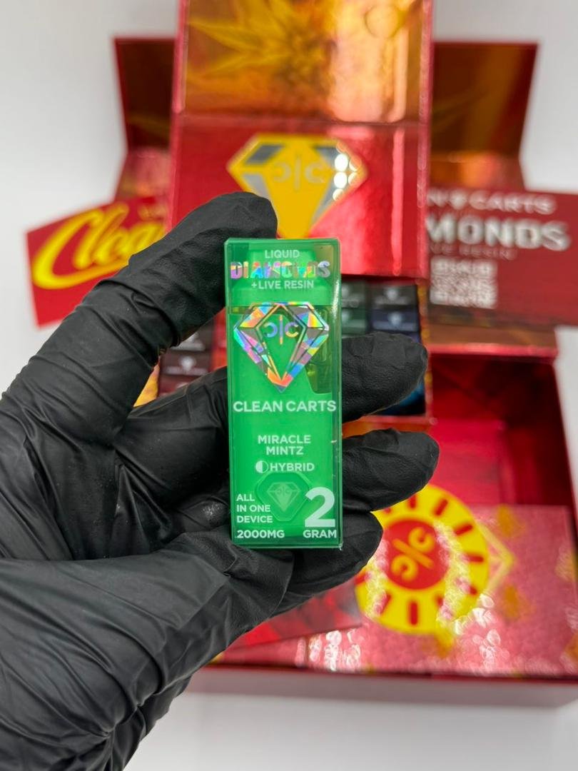 Clean Carts Spring Red 2G Disposable Clean Carts Spring Red 2G Disposable