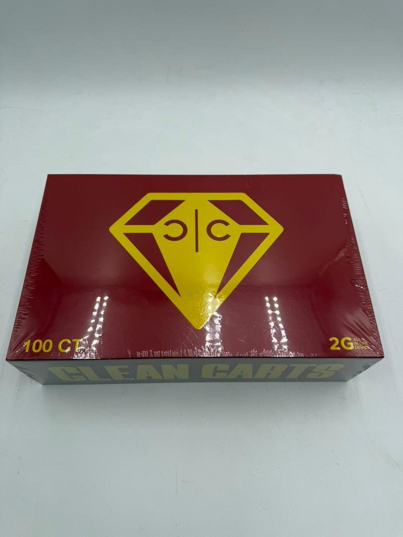 Clean Carts Spring Red 2G Disposable Clean Carts Spring Red 2G Disposable